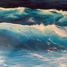 Last inn bildet i Galleri-visningsprogrammet, Kunstplakat Wavy Sea