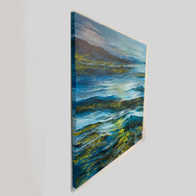 Last inn bildet i Galleri-visningsprogrammet, Maleri Blue I fra siden av Cecilie Rubach