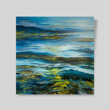 Last inn bildet i Galleri-visningsprogrammet, Maleri Blue I avbildet kunstner Cecilie Rubach