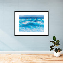 Last inn bildet i Galleri-visningsprogrammet, Kunstplakat Wavy Sea