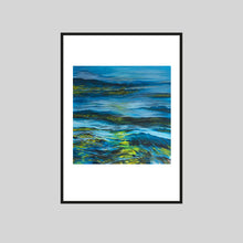 Last inn bildet i Galleri-visningsprogrammet, Kunstplakat Blue I