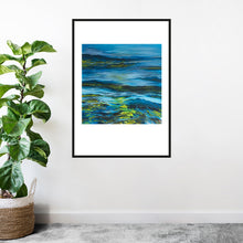 Last inn bildet i Galleri-visningsprogrammet, Kunstplakat Blue I