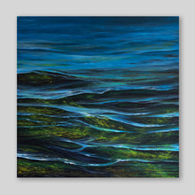 Last inn bildet i Galleri-visningsprogrammet, Maleri Flow på vegg av Cecilie Rubach